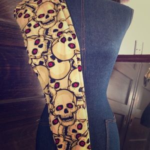 Lularoe Halloween 2016 Skull Leggings